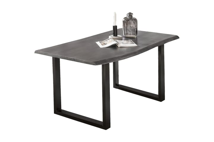 Ruokapöytä Arhunda - Harmaa / Musta - Huonekalut - Pöytä & ruokailuryhmä - Ruokapöydät & keittiön pöydät