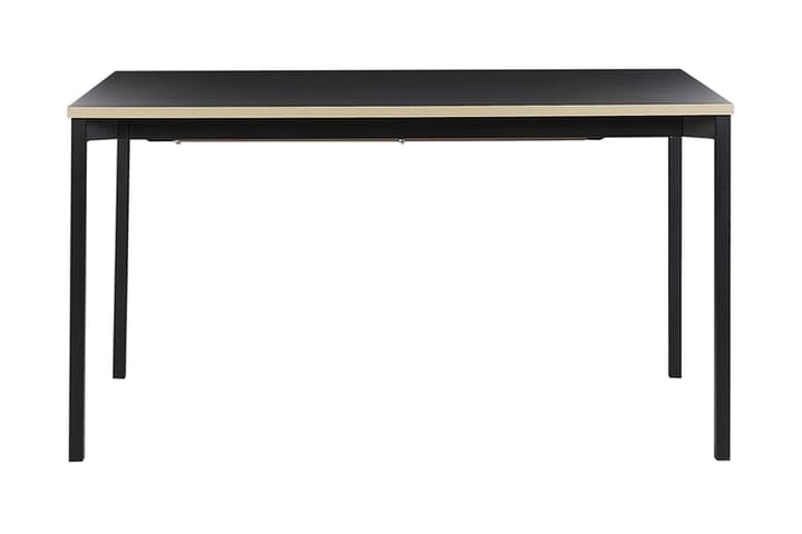 Ruokapöytä Arvier 190 cm kokoontaitettava - Musta - Huonekalut - Pöytä & ruokailuryhmä - Ruokapöydät & keittiön pöydät