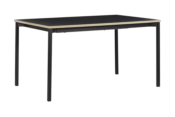 Ruokapöytä Arvier 210 cm kokoontaitettava - Musta - Huonekalut - Pöytä & ruokailuryhmä - Ruokapöydät & keittiön pöydät