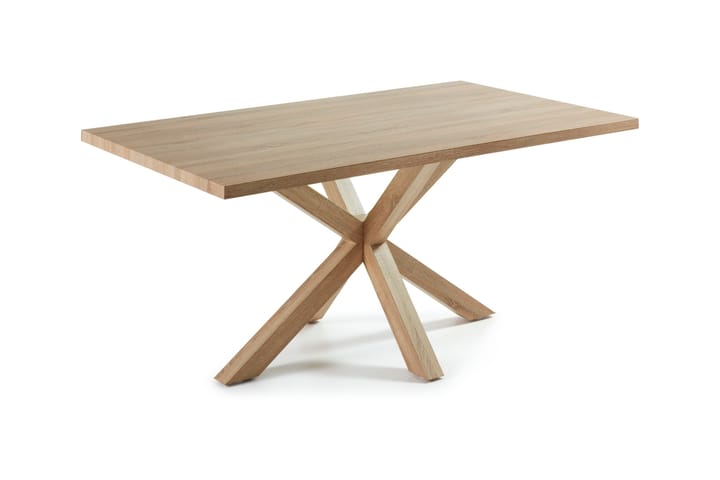 Ruokapöytä Atya 180 cm - Beige - Huonekalut - Pöydät & ruokailuryhmät - Ruokapöydät & keittiön pöydät