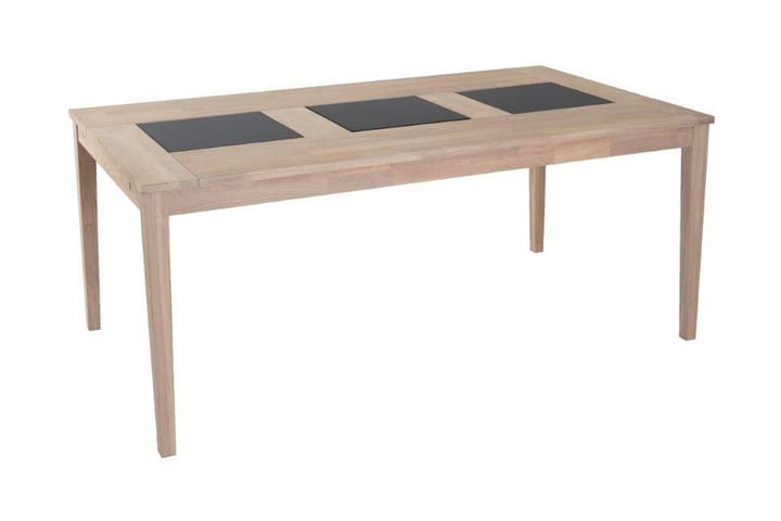 Ruokapöytä Avereigh 180 cm Graniitti - Musta - Huonekalut - Pöydät & ruokailuryhmät - Ruokapöydät & keittiön pöydät