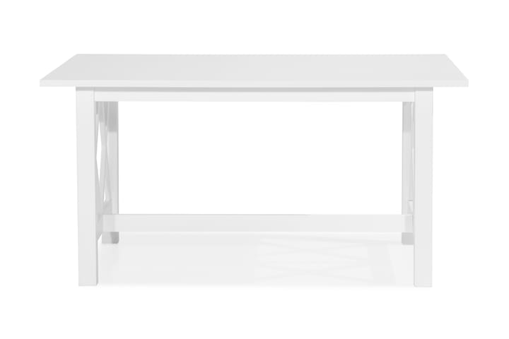 Ruokapöytä Aveza 150x100 cm - Mattavalkoinen - Huonekalut - Pöytä & ruokailuryhmä - Apupöytä & sivupöytä - Yöpöytä