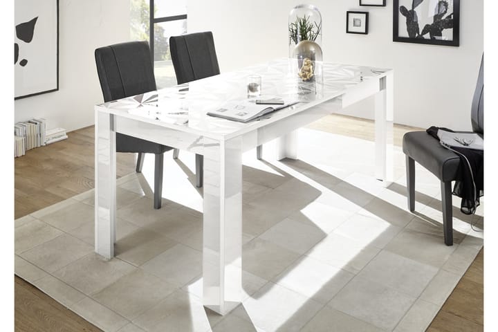 Ruokapöytä Ayaka 180 cm - Valkoinen - Huonekalut - Pöydät & ruokailuryhmät - Ruokapöydät & keittiön pöydät