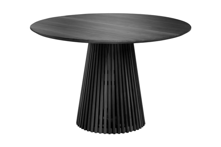 Ruokapöytä Behobia 120 cm pyöreä - Musta puu - Huonekalut - Pöydät & ruokailuryhmät - Ruokailuryhmä