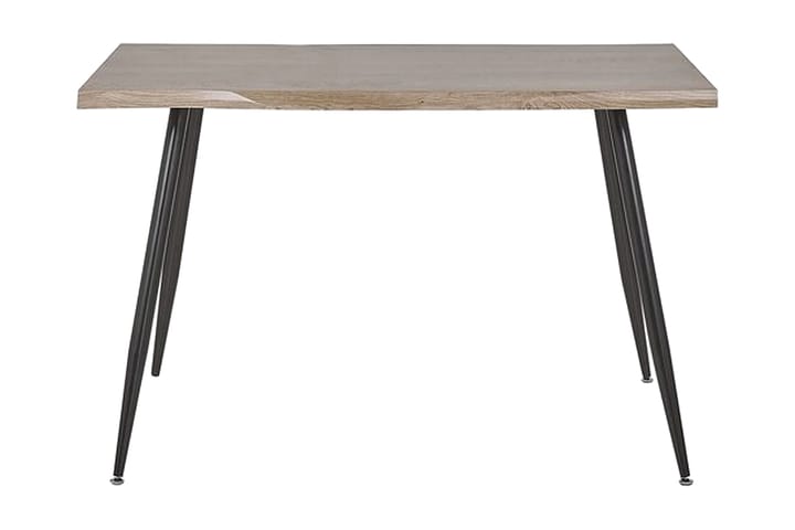 Ruokapöytä Biscot 120 cm - Vaaleanruskea / musta - Huonekalut - Pöydät & ruokailuryhmät - Ruokapöydät & keittiön pöydät
