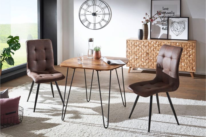 Ruokapöytä Blandford 80 cm - Puu/Luonnonväri - Huonekalut - Tuoli & nojatuoli - Ruokapöydän tuolit