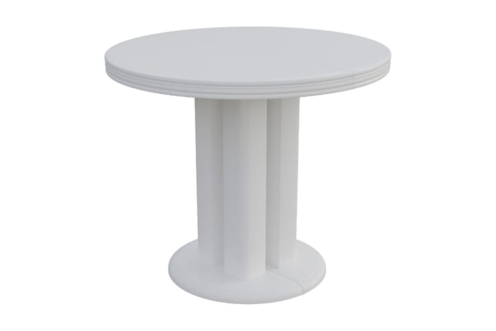 Ruokapöytä Blumea 90x90x76 cm - Valkoinen - Huonekalut - Pöytä & ruokailuryhmä - Ruokapöydät & keittiön pöydät