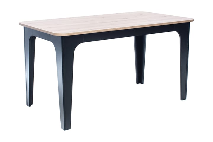 Ruokapöytä Boice 120 cm - Luonnonväri/Musta - Huonekalut - Pöytä & ruokailuryhmä - Ruokapöydät & keittiön pöydät
