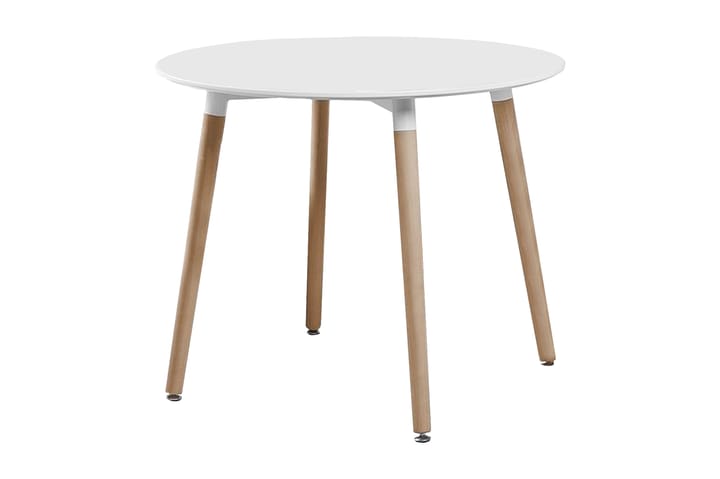 Ruokapöytä Bovio 90 cm - Valkoinen - Puutarhakalusteet - Terassipöydät - Ruokapöytä terassille
