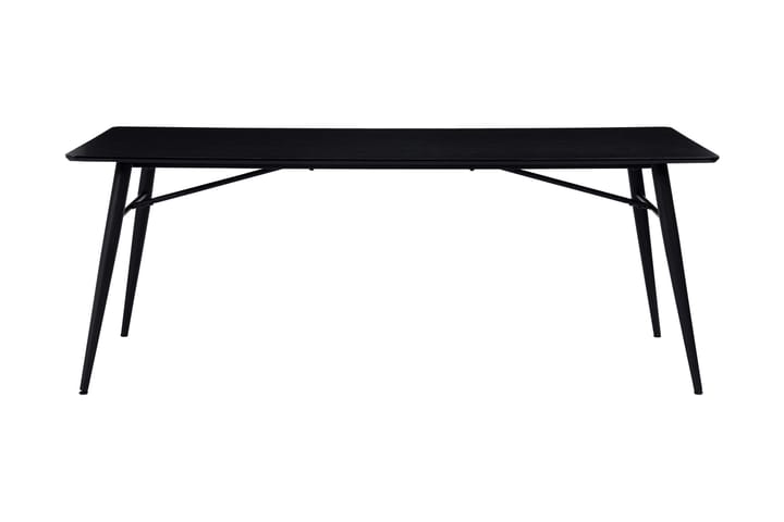 Ruokapöytä Breyawna 200 cm - Musta - Huonekalut - Pöytä & ruokailuryhmä - Ruokapöydät & keittiön pöydät
