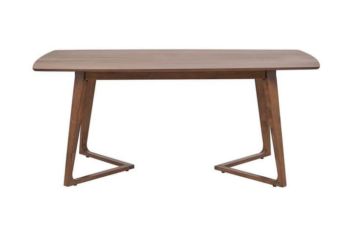 Ruokapöytä Bruray 180 cm - Tumma puu - Huonekalut - Pöytä & ruokailuryhmä - Ruokapöydät & keittiön pöydät