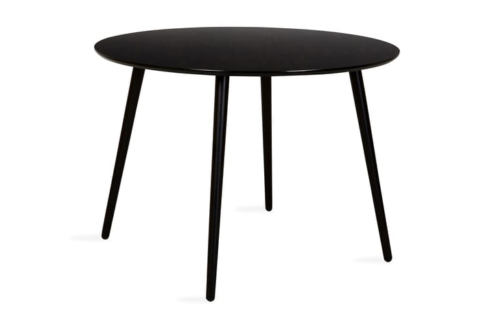 Ruokapöytä Calia 110 cm Pyöreä - Musta - Huonekalut - Pöydät & ruokailuryhmät - Ruokapöydät & keittiön pöydät