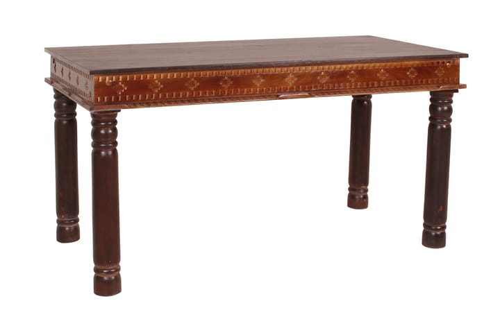 Ruokapöytä Camelford 140 cm - Kierrätetty puu/ruskea - Huonekalut - Pöytä & ruokailuryhmä - Ruokapöydät & keittiön pöydät