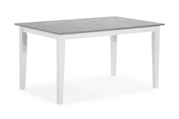 Ruokapöytä Camillie - Valkoinen/Puu - Huonekalut - Pöydät & ruokailuryhmät - Ruokapöydät & keittiön pöydät