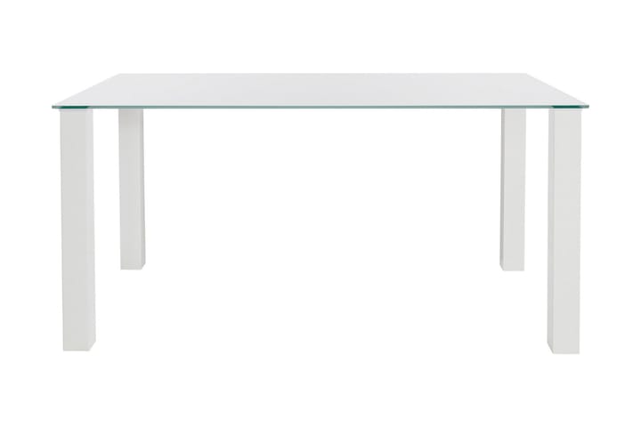Ruokapöytä Danja 160 cm - Valkoinen - Huonekalut - Pöytä & ruokailuryhmä - Ruokapöydät & keittiön pöydät