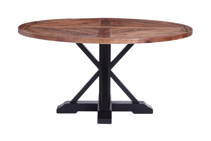 Ruokapöytä Deases 150 cm Pyöreä - Musta - Huonekalut - Pöydät & ruokailuryhmät - Ruokapöydät & keittiön pöydät