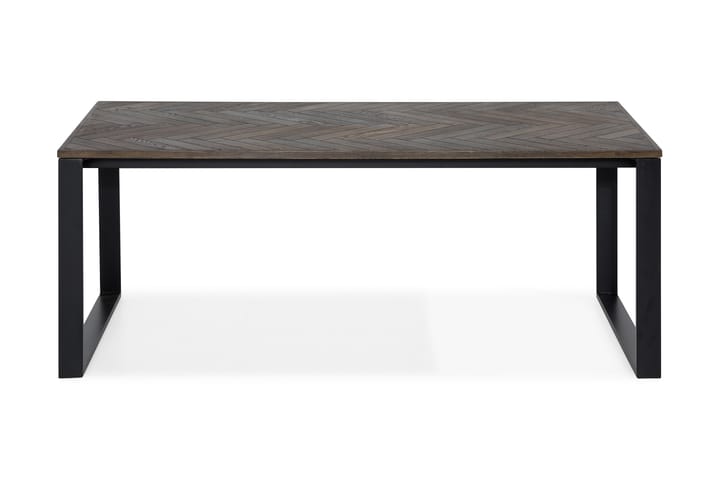 Ruokapöytä Eelis 200 cm - Musta/Ruskea - Huonekalut - Pöydät & ruokailuryhmät - Ruokapöydät & keittiön pöydät