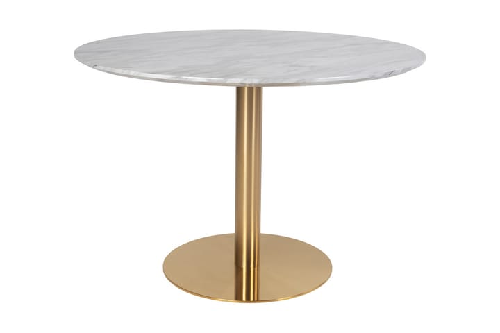 Ruokapöytä Emington 110 cm - Valkoinen - Huonekalut - Pöytä & ruokailuryhmä - Ruokapöydät & keittiön pöydät