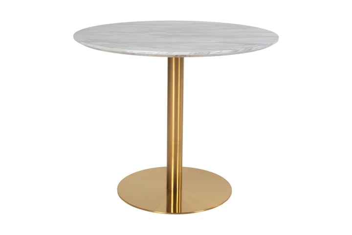 Ruokapöytä Emington 90 cm - Valkoinen - Huonekalut - Pöytä & ruokailuryhmä - Ruokapöydät & keittiön pöydät