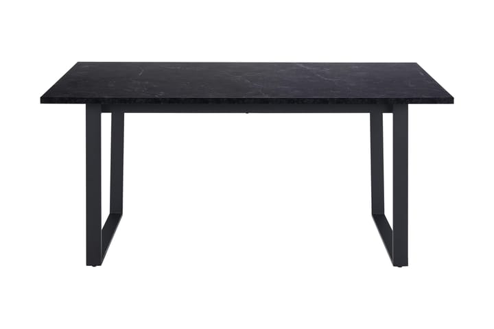 Ruokapöytä Golly 160 cm - Musta/Matta Musta - Huonekalut - Pöydät & ruokailuryhmät - Ruokapöydät & keittiön pöydät