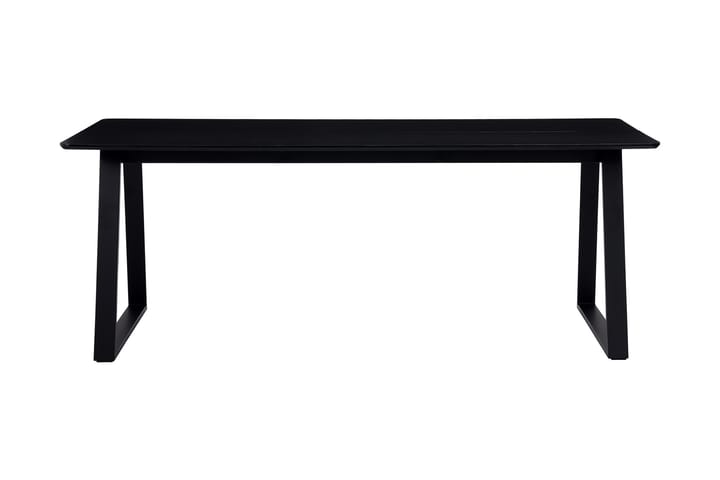 Ruokapöytä Habit 200 cm - Musta - Huonekalut - Pöytä & ruokailuryhmä - Ruokapöydät & keittiön pöydät