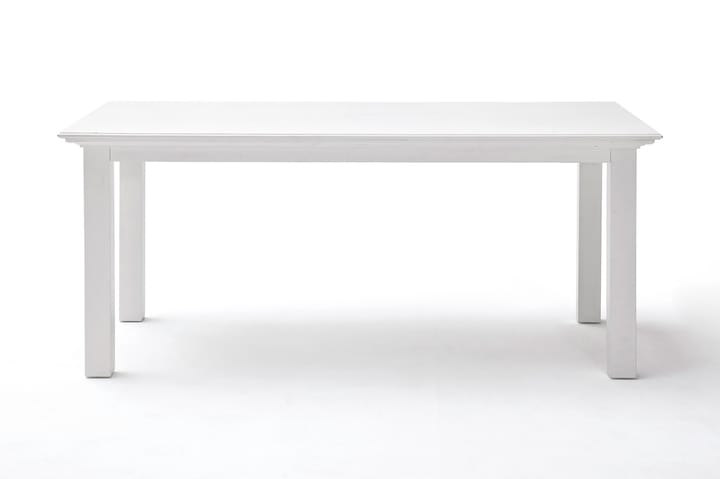 Ruokapöytä Halifax 160 cm - Valkoinen - Huonekalut - Pöydät & ruokailuryhmät - Ruokapöydät & keittiön pöydät