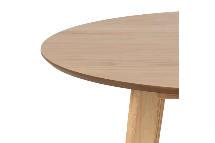 Ruokapöytä Hallaci 105 cm Pyöreä - Luonnonväri - Huonekalut - Pöydät & ruokailuryhmät - Ruokapöydät & keittiön pöydät