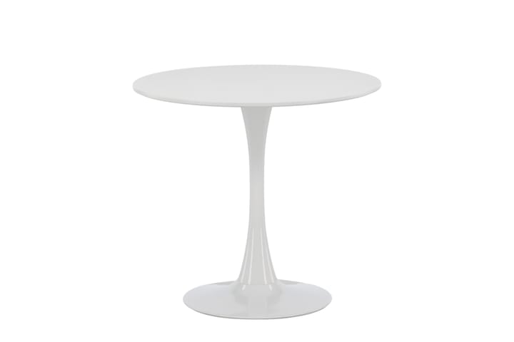 Ruokapöytä Hamden 80 cm Valkoinen - Venture Home - Huonekalut - Pöytä & ruokailuryhmä - Ruokapöydät & keittiön pöydät