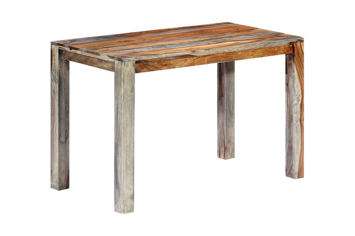 Ruokapöytä harmaa 118x60x76 cm täysi seesampuu - Vihreä - Huonekalut - Pöydät & ruokailuryhmät - Ruokapöydät & keittiön pöydät