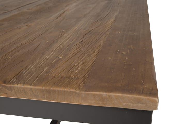 Ruokapöytä Hera 180 cm - Puu/Musta - Huonekalut - Pöydät & ruokailuryhmät - Ruokapöydät & keittiön pöydät