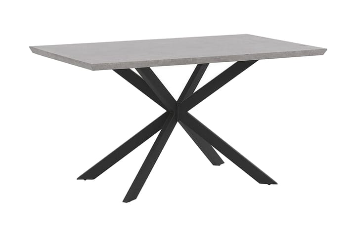 Ruokapöytä Hertiz 120 cm - Harmaa - Huonekalut - Pöytä & ruokailuryhmä - Ruokapöydät & keittiön pöydät