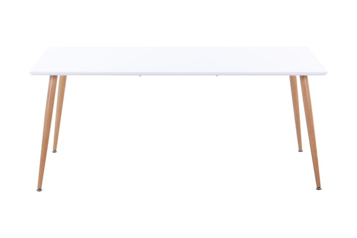 Ruokapöytä Ivonn 180 cm - Valkoinen - Huonekalut - Pöytä & ruokailuryhmä - Ruokapöydät & keittiön pöydät