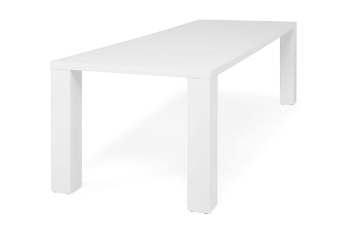 Ruokapöytä Jack Jatkettava 160 cm - Valkoinen - Huonekalut - Pöydät & ruokailuryhmät - Ruokapöydät & keittiön pöydät