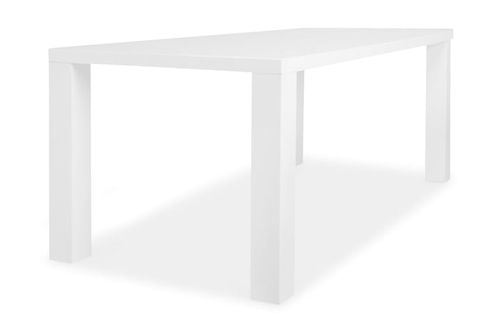 Ruokapöytä Jack Valkoinen 180x90 cm - Valkoinen - Huonekalut - Pöytä & ruokailuryhmä - Ruokailuryhmä