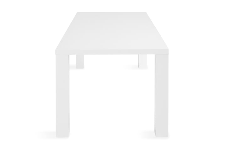 Ruokapöytä Jack Valkoinen 180x90 cm - Valkoinen - Huonekalut - Pöydät & ruokailuryhmät - Ruokapöydät & keittiön pöydät