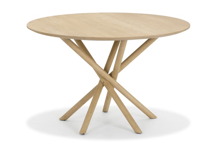 Ruokapöytä Karyk 120 cm - Luonnonväri - Huonekalut - Pöytä & ruokailuryhmä - Ruokapöydät & keittiön pöydät
