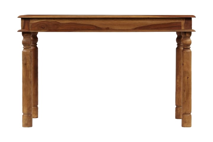 Ruokapöytä kiinteä seesampuu 120x60x77 cm - Ruskea - Huonekalut - Pöytä & ruokailuryhmä - Ruokapöydät & keittiön pöydät