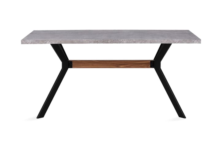 Ruokapöytä Kincade 160x90 cm - Harmaa - Huonekalut - Pöytä & ruokailuryhmä - Ruokapöydät & keittiön pöydät