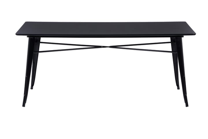 Ruokapöytä Kollerud 149 cm - Musta - Huonekalut - Pöytä & ruokailuryhmä - Ruokapöydät & keittiön pöydät