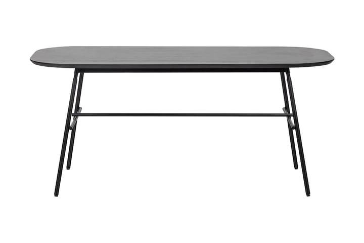 Ruokapöytä Kostroma 180 cm - Musta - Huonekalut - Pöydät & ruokailuryhmät - Ruokapöydät & keittiön pöydät