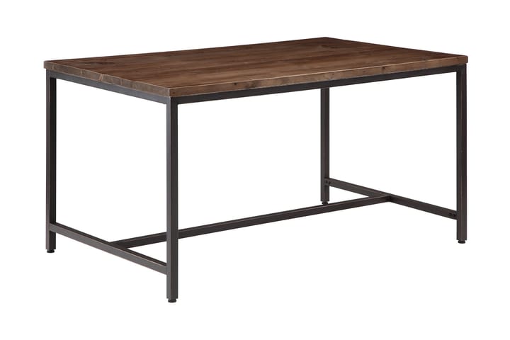 Ruokapöytä Limerick 140 cm - Puu/Musta - Huonekalut - Pöytä & ruokailuryhmä - Ruokapöydät & keittiön pöydät