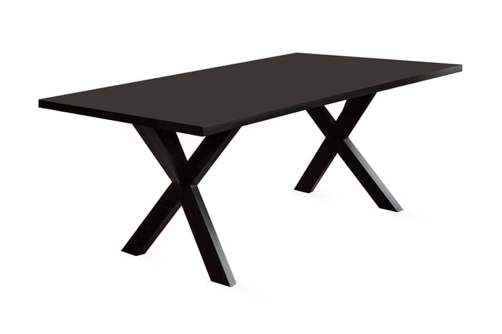 Ruokapöytä Lisala 180 cm - Musta - Huonekalut - Pöytä & ruokailuryhmä - Ruokapöydät & keittiön pöydät