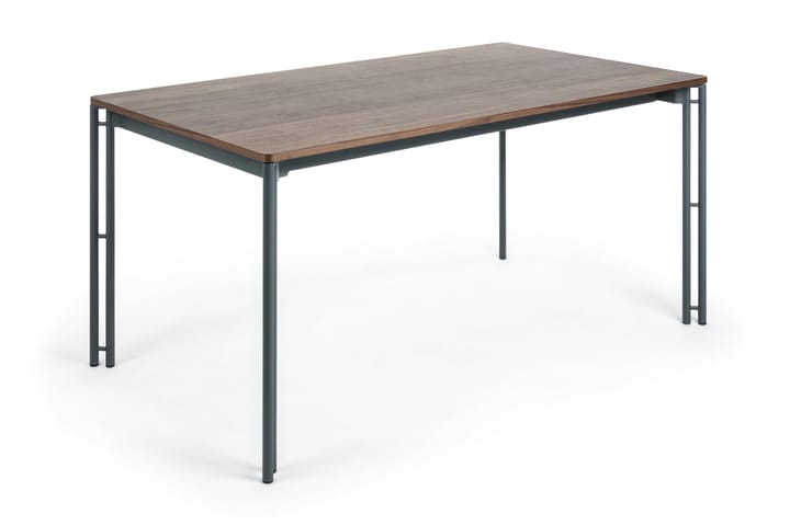 Ruokapöytä Mahon 160 cm - Luonnonväri/Grafiitti - Huonekalut - Pöytä & ruokailuryhmä - Ruokapöydät & keittiön pöydät