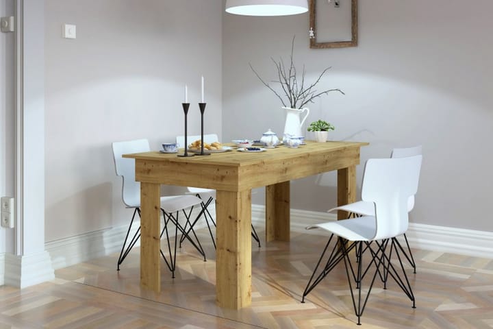 Ruokapöytä Maranza 160 cm Suorakaide - Huonekalut - Pöytä & ruokailuryhmä - Ruokapöydät & keittiön pöydät