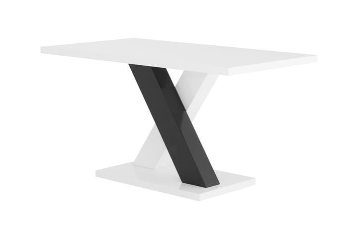 Ruokapöytä Mendoza 140 cm - Valkoinen - Huonekalut - Pöytä & ruokailuryhmä - Ruokapöydät & keittiön pöydät