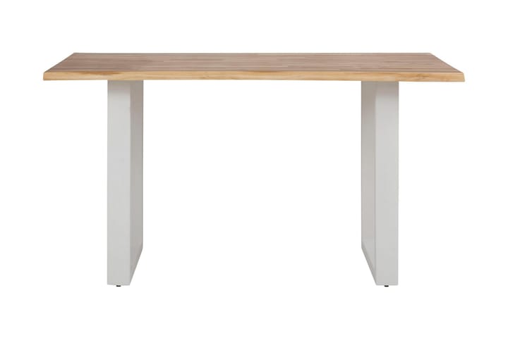 Ruokapöytä Meria 140 cm - Akaasia Ruskea/Valkoinen - Huonekalut - Pöytä & ruokailuryhmä - Ruokapöydät & keittiön pöydät