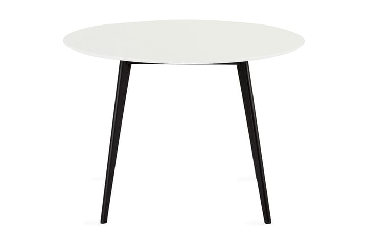 Ruokapöytä Minerva 120 cm Pyöreä - Valkoinen - Huonekalut - Pöydät & ruokailuryhmät - Ruokapöydät & keittiön pöydät