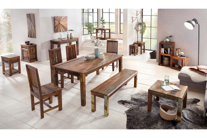 Ruokapöytä Mirao 180 cm - Monivärinen - Huonekalut - Pöytä & ruokailuryhmä - Ruokapöydät & keittiön pöydät