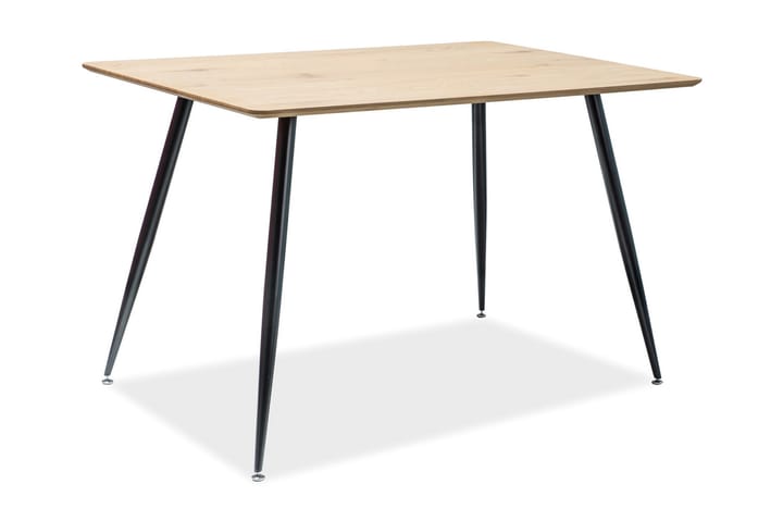 Ruokapöytä Moydans 120 cm - Luonnonväri/Musta - Huonekalut - Pöydät - Ruokapöydät & keittiön pöydät