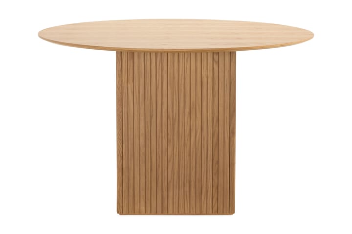 Ruokapöytä NAVJOT 120 cm - Ruskea - Huonekalut - Pöytä & ruokailuryhmä - Marmoripöydät